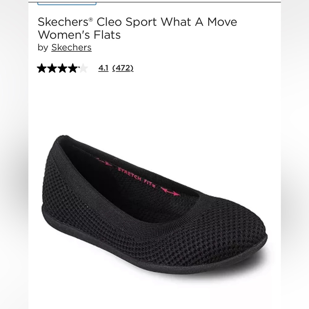 Cute and Comfortable Black Flats